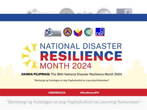 Opening Ceremony of the National Disaster Resilience Month .